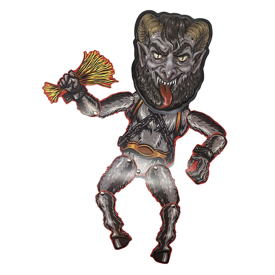 CRUDDY CHRISTMAS KRAMPUS MINI MONSTER WALL DECOR (C: 1