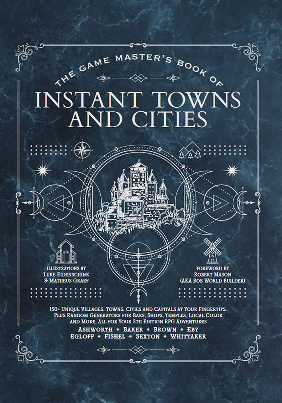 Game Masters Book Of Instant Towns And Cities HC