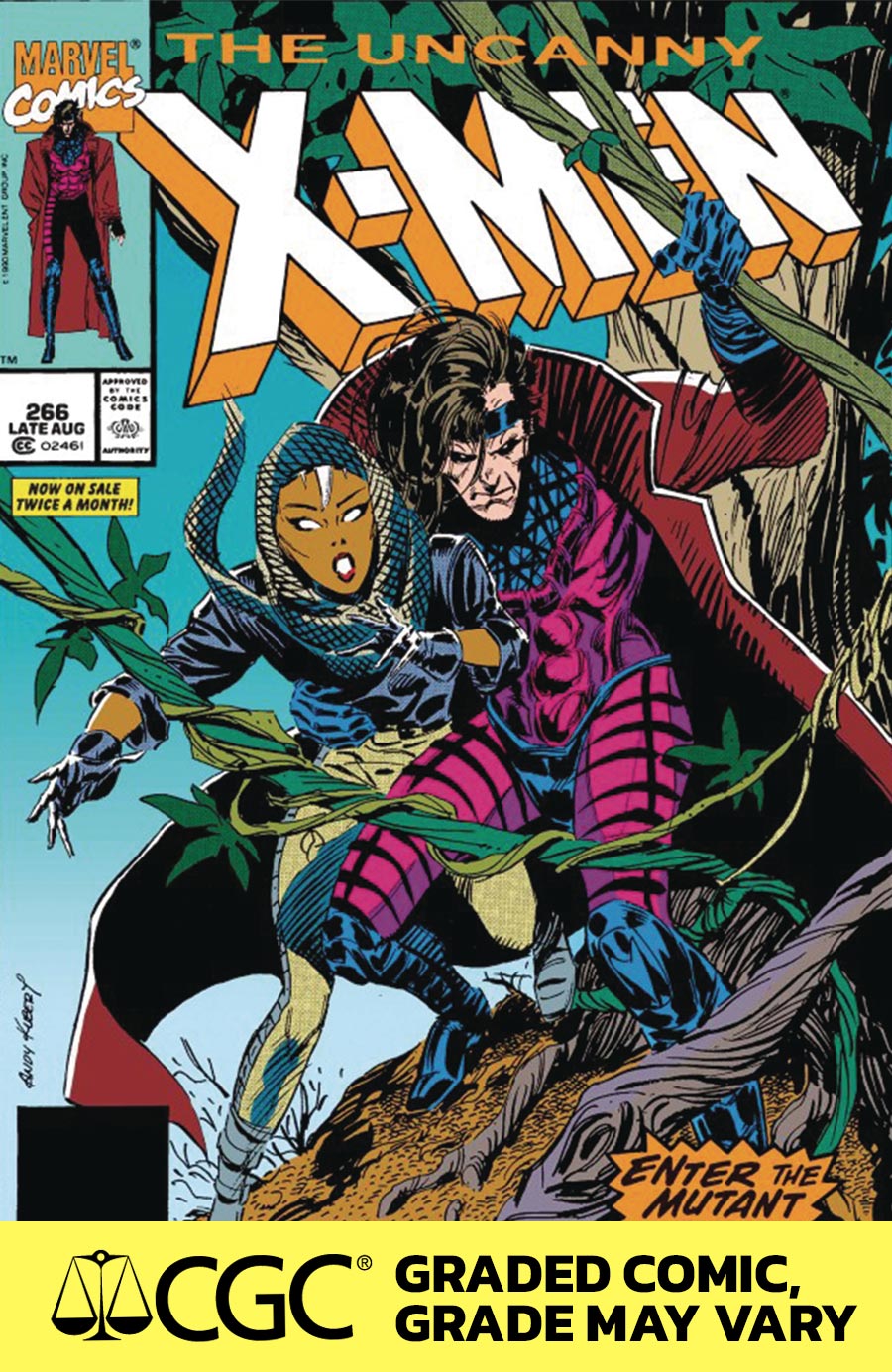 Uncanny X-Men #266 Cover I Facsimile Edition New Ptg (2024) DF CGC Graded 9.6 Or Higher