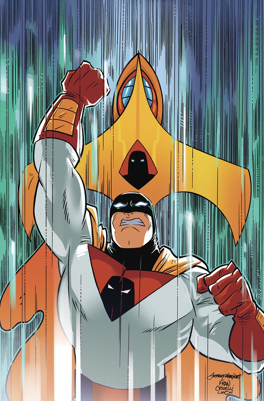 Space Ghost Vol 4 #7 Cover F Limited Edition Anthony Marques Virgin Cover