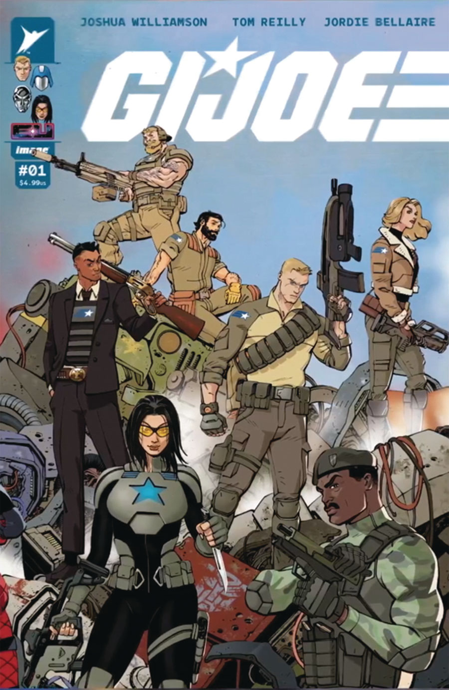 GI Joe Vol 10 #1 Cover S DF Signed By Joshua Williamson