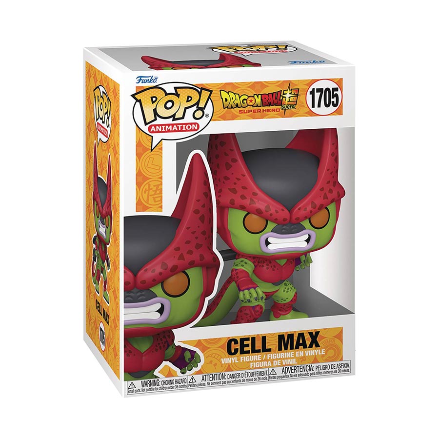 POP Animation Dragon Ball Super Super Hero Cell Max Vinyl Figure