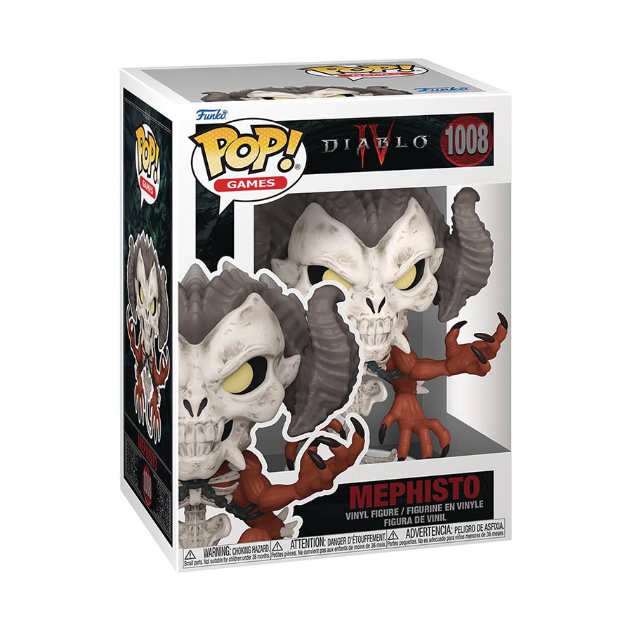 POP Games Diablo IV Mephisto Vinyl Figure