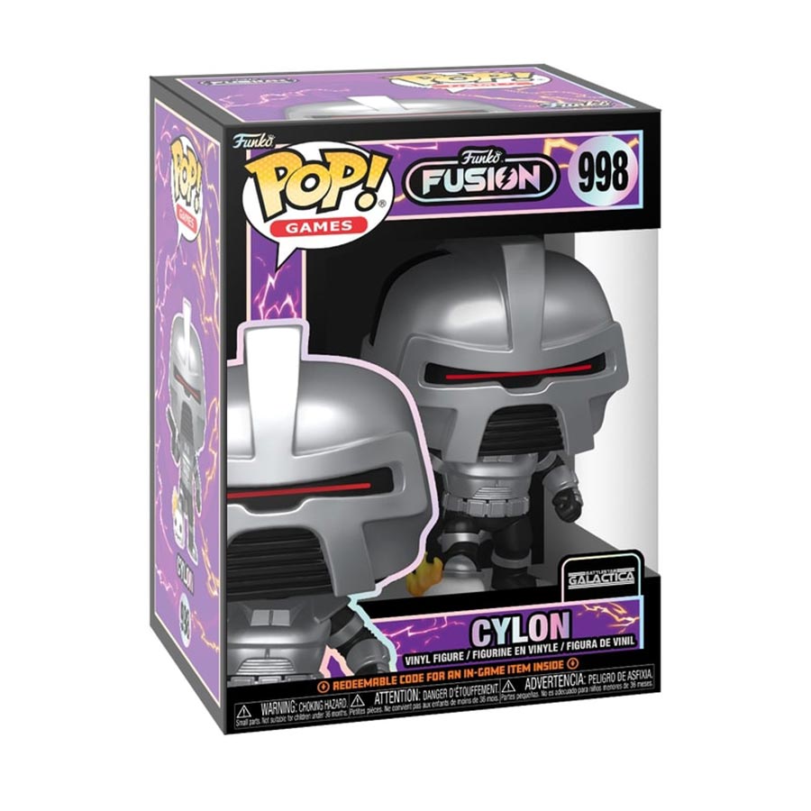 POP Games Funko Fusion Cylon Vinyl Figure