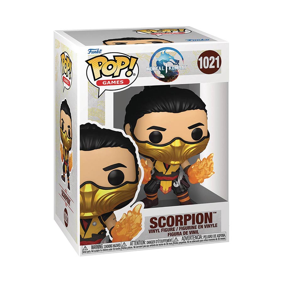 POP Games Mortal Kombat 1 Scorpion Vinyl Figure