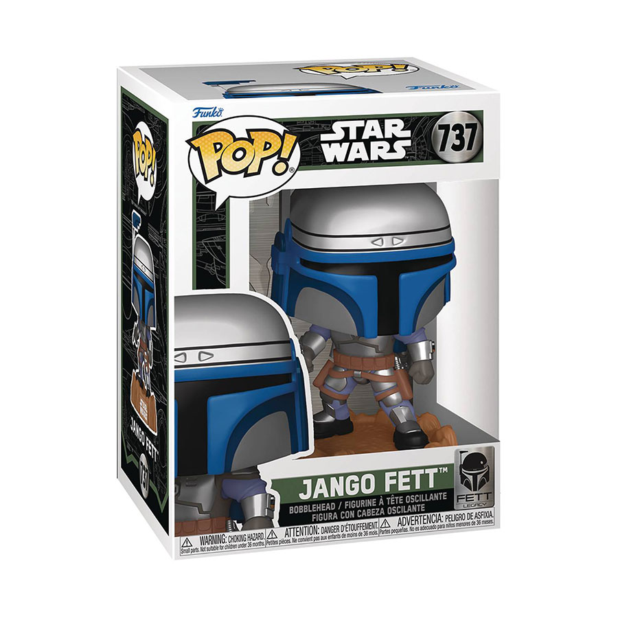 POP Star Wars Fett Legacy Jango Fett Vinyl Bobble Head