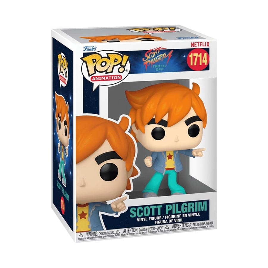 POP Television Scott Pilgrim Takes Off Scott Pilgrim Vinyl Figure