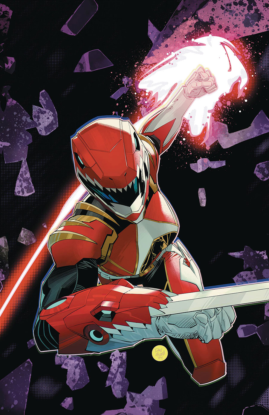 Power Rangers Prime #1 Cover L Incentive Dan Mora Virgin Variant Cover