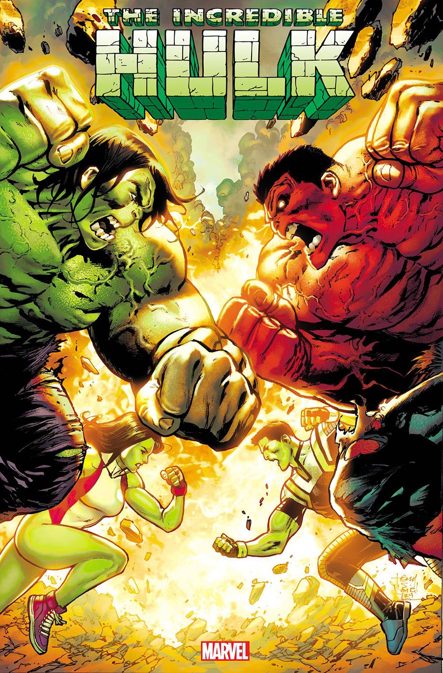 Incredible Hulk Vol 5 #19 Cover F Incentive Tony Daniel Variant Cover (#800)