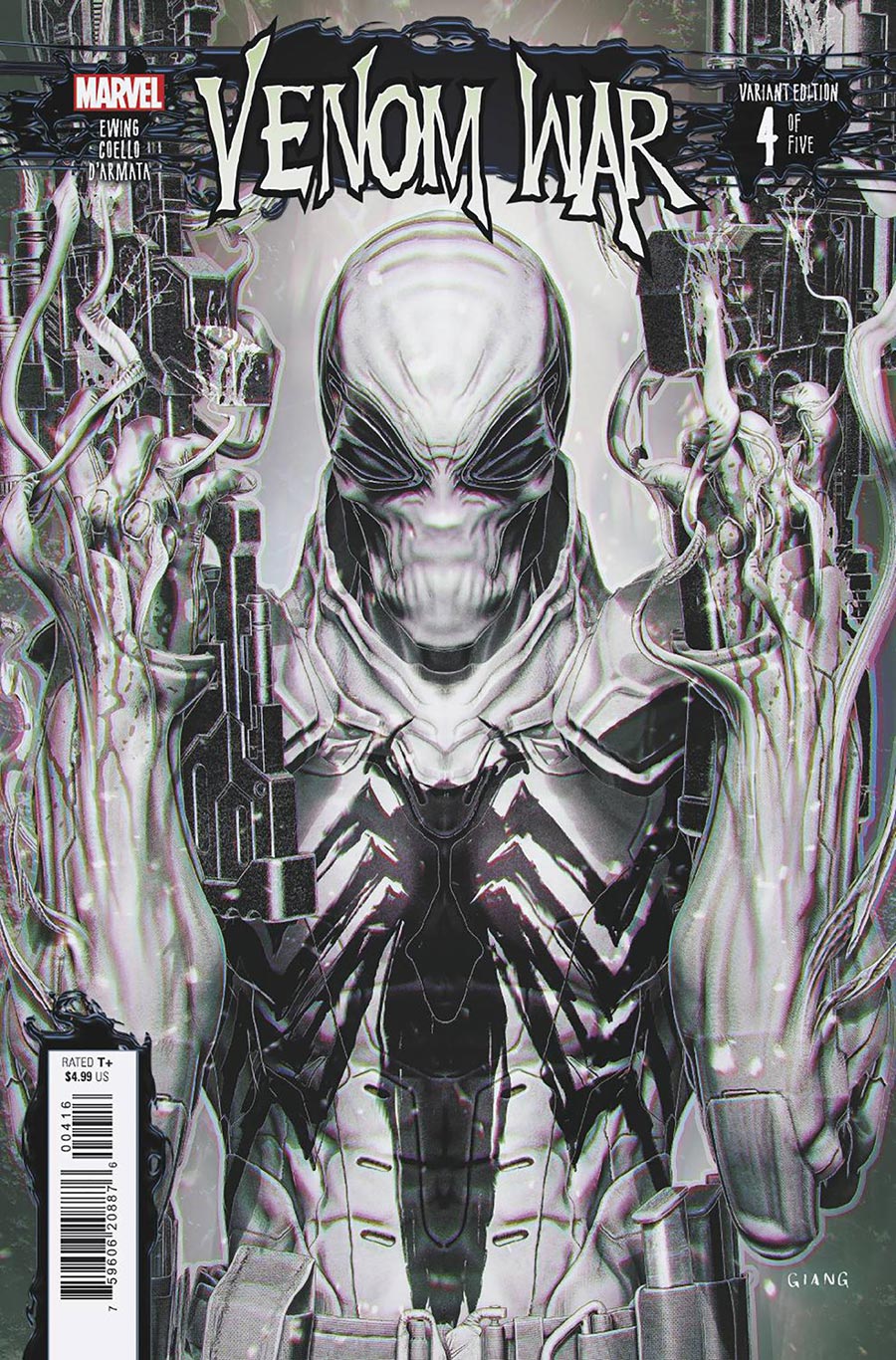 Venom War #4 Cover G Incentive John Giang Variant Cover