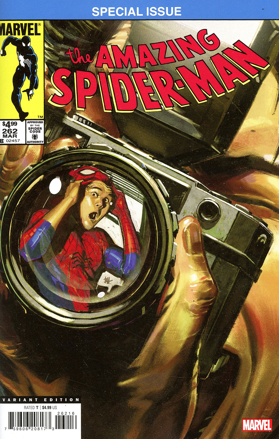 Amazing Spider-Man #262 Cover C Facsimile Edition Incentive Ben Harvey Variant Cover