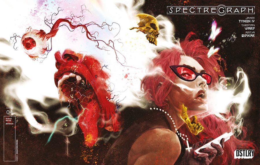 Spectregraph #4 Cover E Incentive Sebastian Fiumara Wraparound Variant Cover