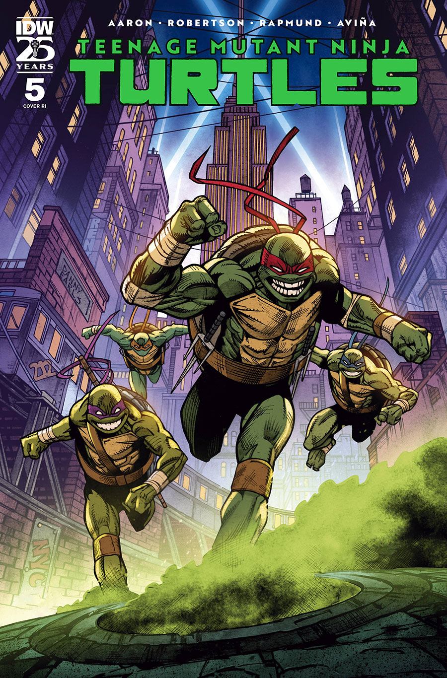 Teenage Mutant Ninja Turtles Vol 6 #5 Cover F Incentive Danny Earls Variant Cover