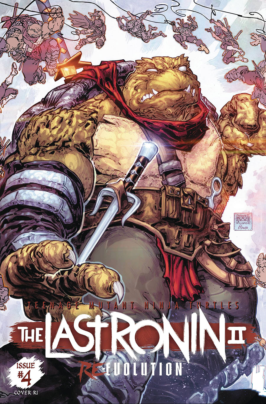 Teenage Mutant Ninja Turtles The Last Ronin II Re-Evolution #4 Cover D Incentive Freddie Williams II Variant Cover