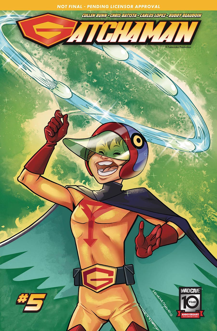 Gatchaman #5 Cover C Incentive Francine Delgado Variant Cover