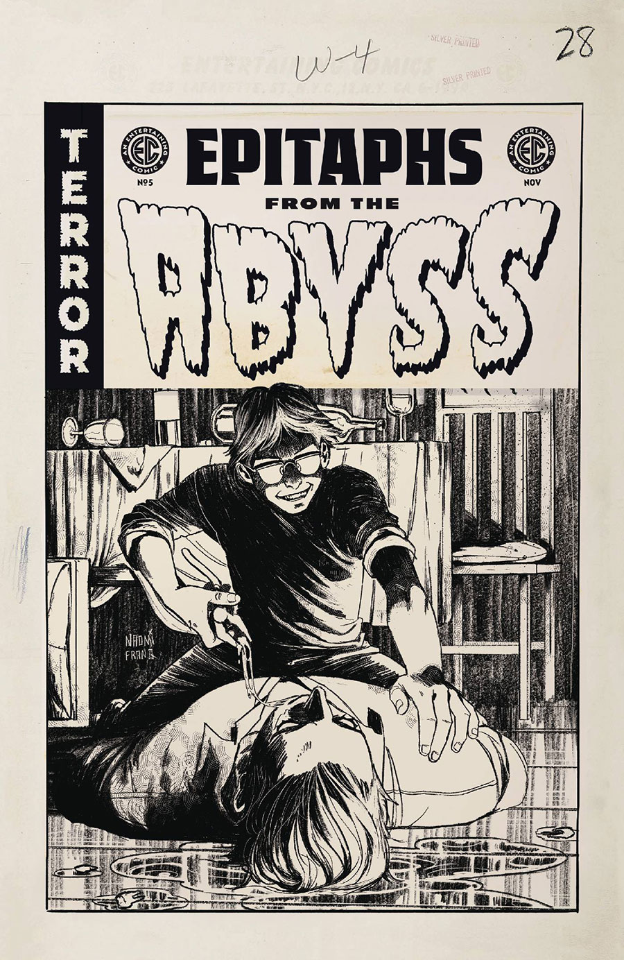 Epitaphs From The Abyss #5 Cover D Incentive Naomi Franq Artist Edition Cover (EC Comics)