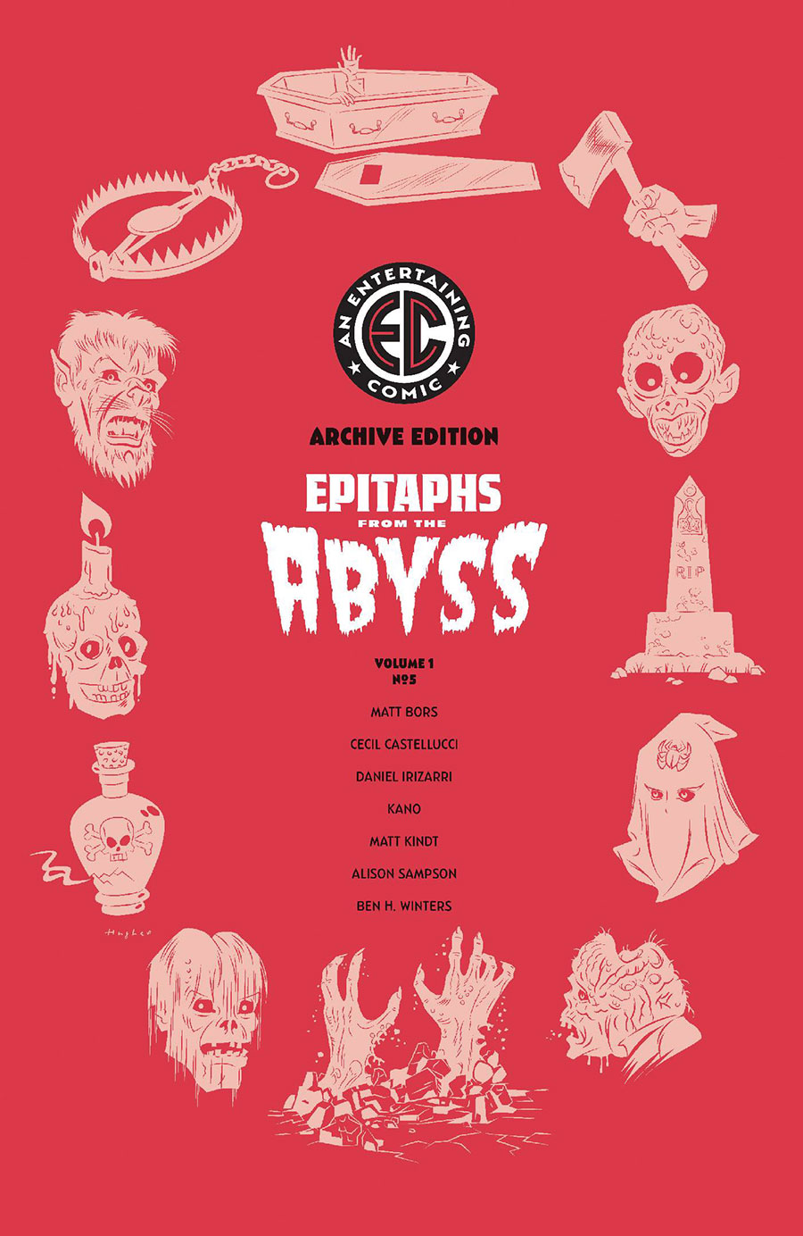 Epitaphs From The Abyss #5 Cover E Incentive Rian Hughes Archive Edition Variant Cover (EC Comics)