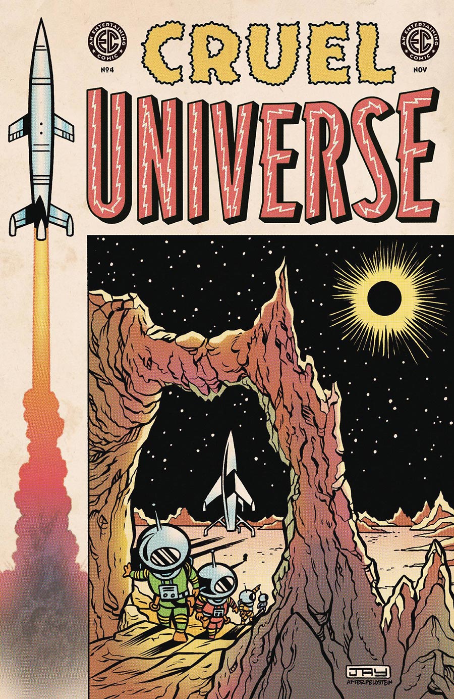 Cruel Universe #4 Cover C Incentive Jay Stephens Homage Variant Cover (EC Comics)