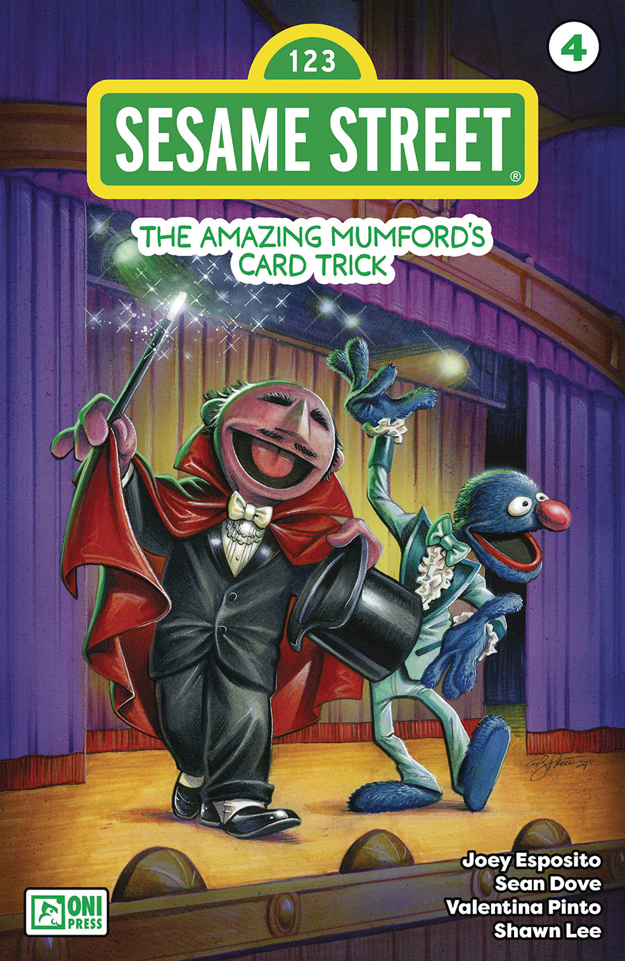 Sesame Street #4 The Amazing Mumfords Card Trick Cover D Incentive Andy Price Variant Cover