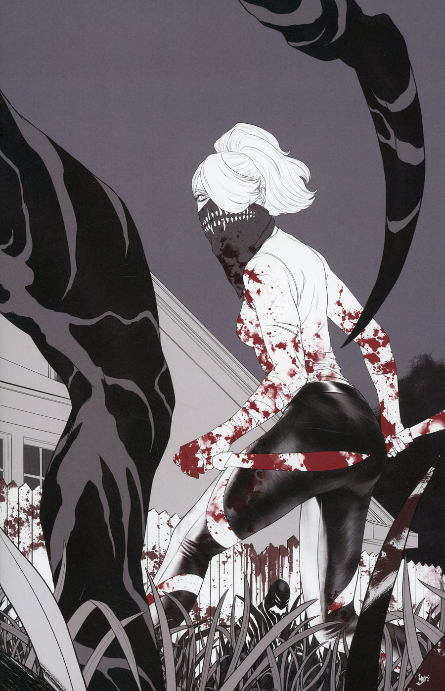 Something Is Killing The Children #40 Cover J Incentive Mattia De Iulis Black White & Red Secret Thank You Virgin Cover