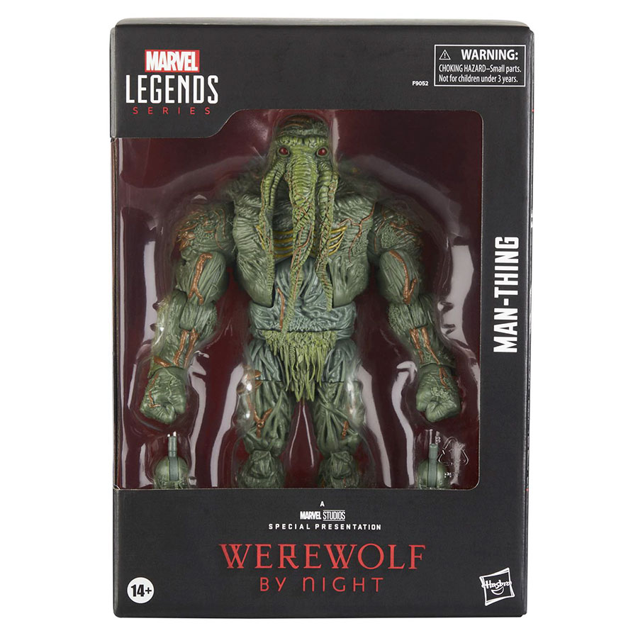 Marvel Legends Werewolf By Night Man-Thing 6-Inch Scale Deluxe Action Figure