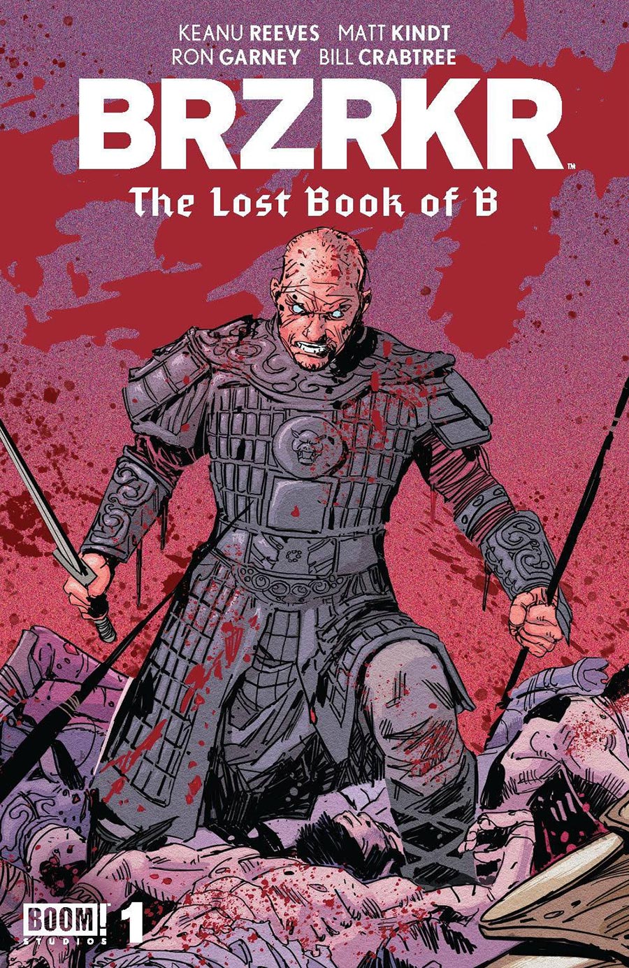 BRZRKR The Lost Book Of B #1 (One Shot) Cover K 2nd Ptg Ron Garney Variant Cover