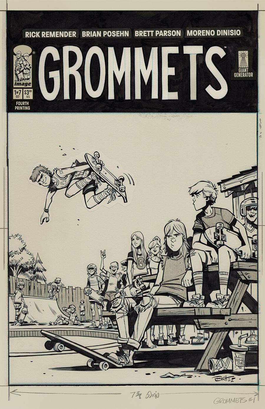 Grommets #1 Cover G 4th Ptg