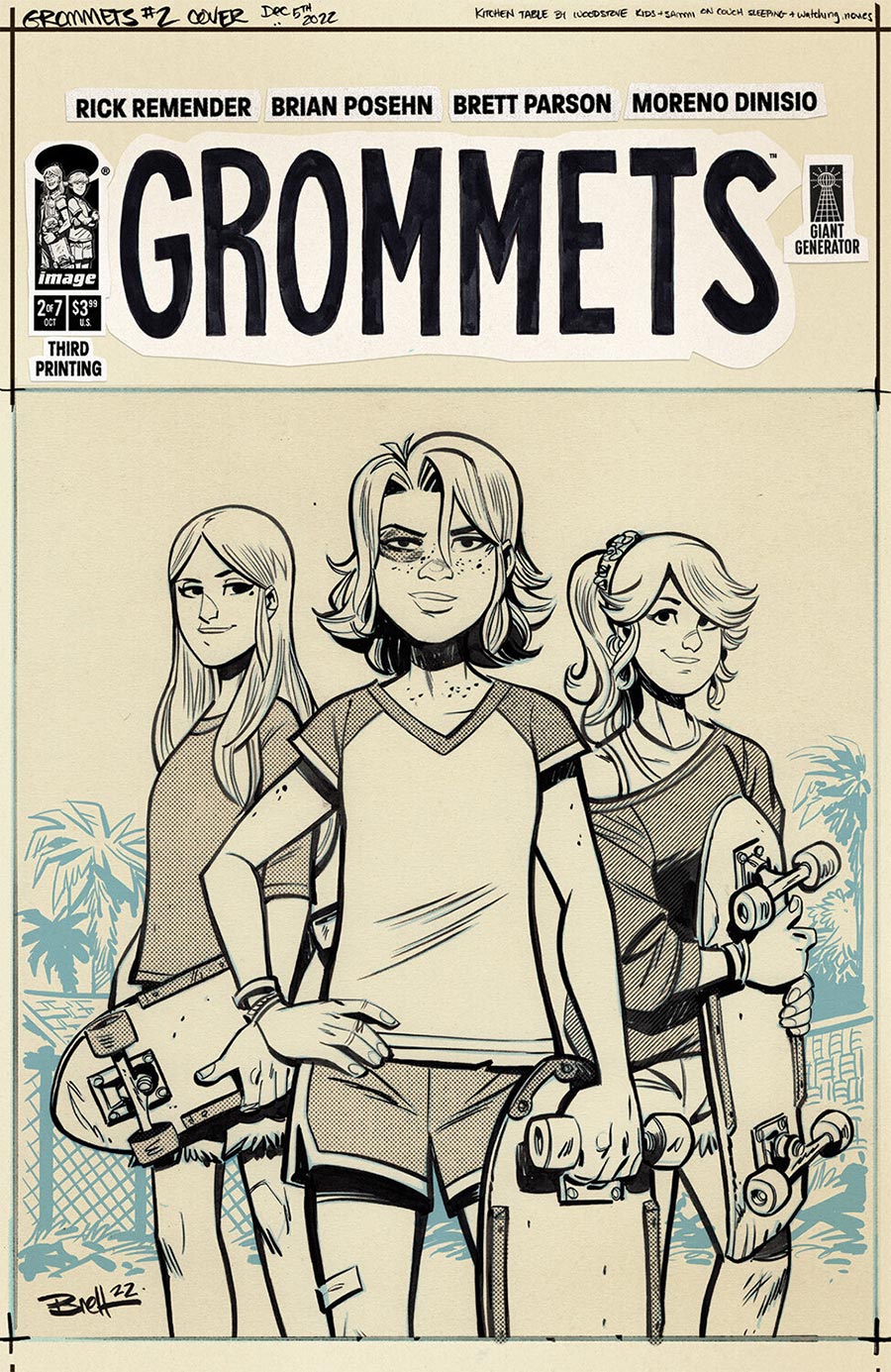 Grommets #2 Cover D 3rd Ptg