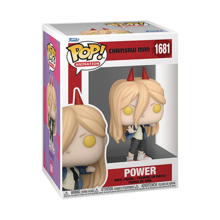 POP Animation Chainsaw Man Power Vinyl Figure