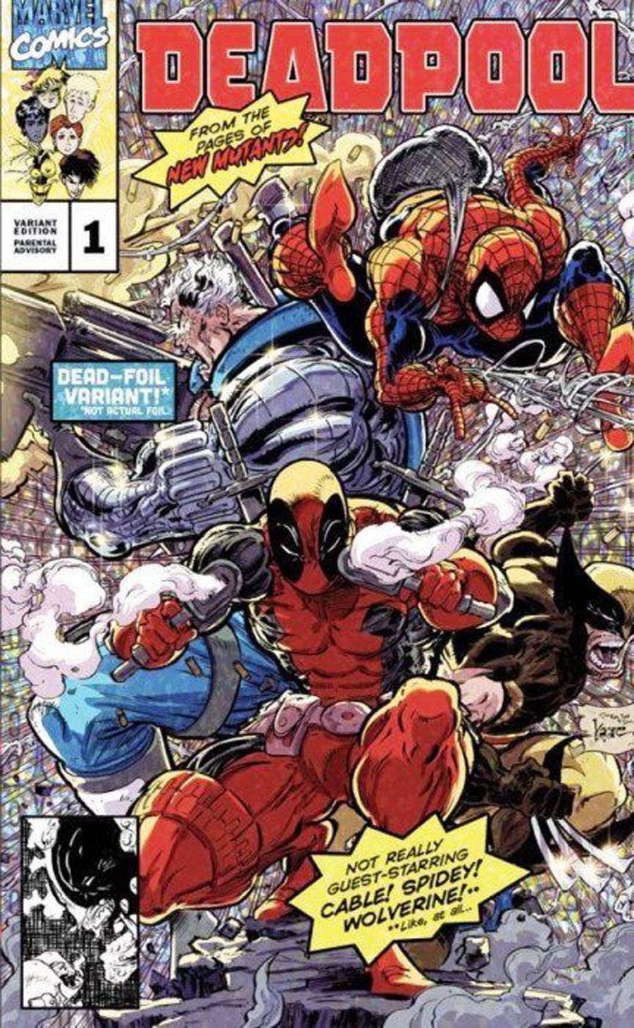 Deadpool Vol 8 #1 Cover K Kaare Andrews Variant Cover