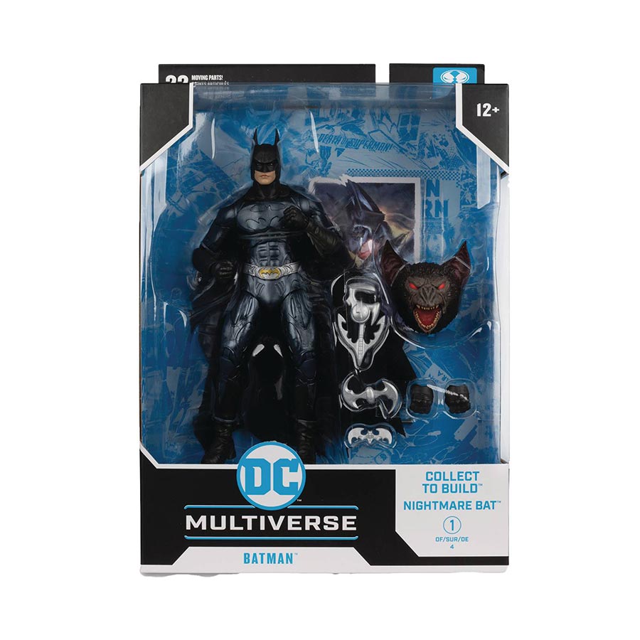 DC Multiverse Batman Forever Nightmare Bat Build-A-Figure Batman 7-Inch Action Figure