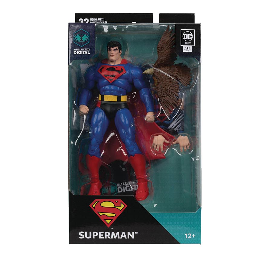 DC Multiverse Digital 7-Inch Action Figure Wave 2 - Our Worlds At War Superman