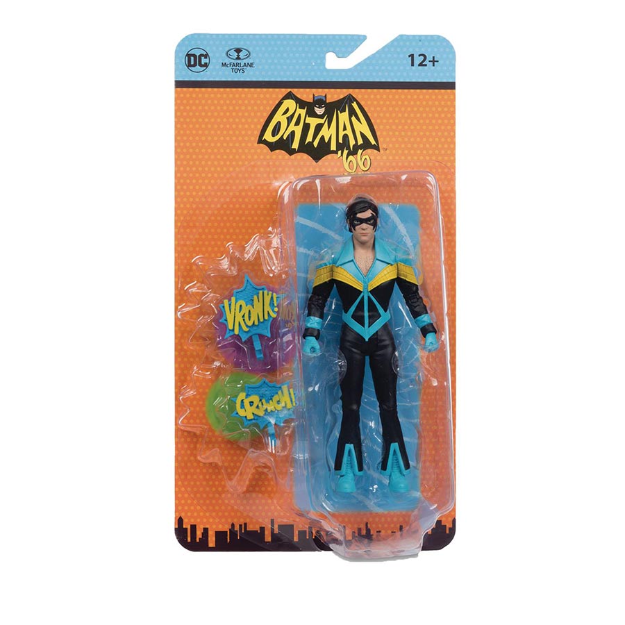 DC Retro 66 Batman Classic TV Series Nightwing (Comic) 6-Inch Action Figure