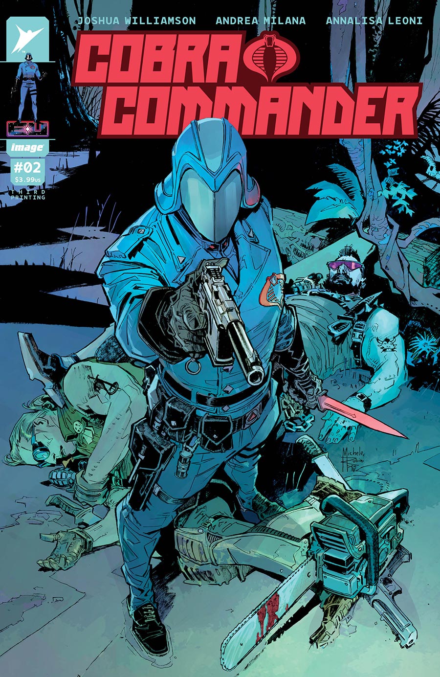 Cobra Commander #2 Cover G 3rd Ptg