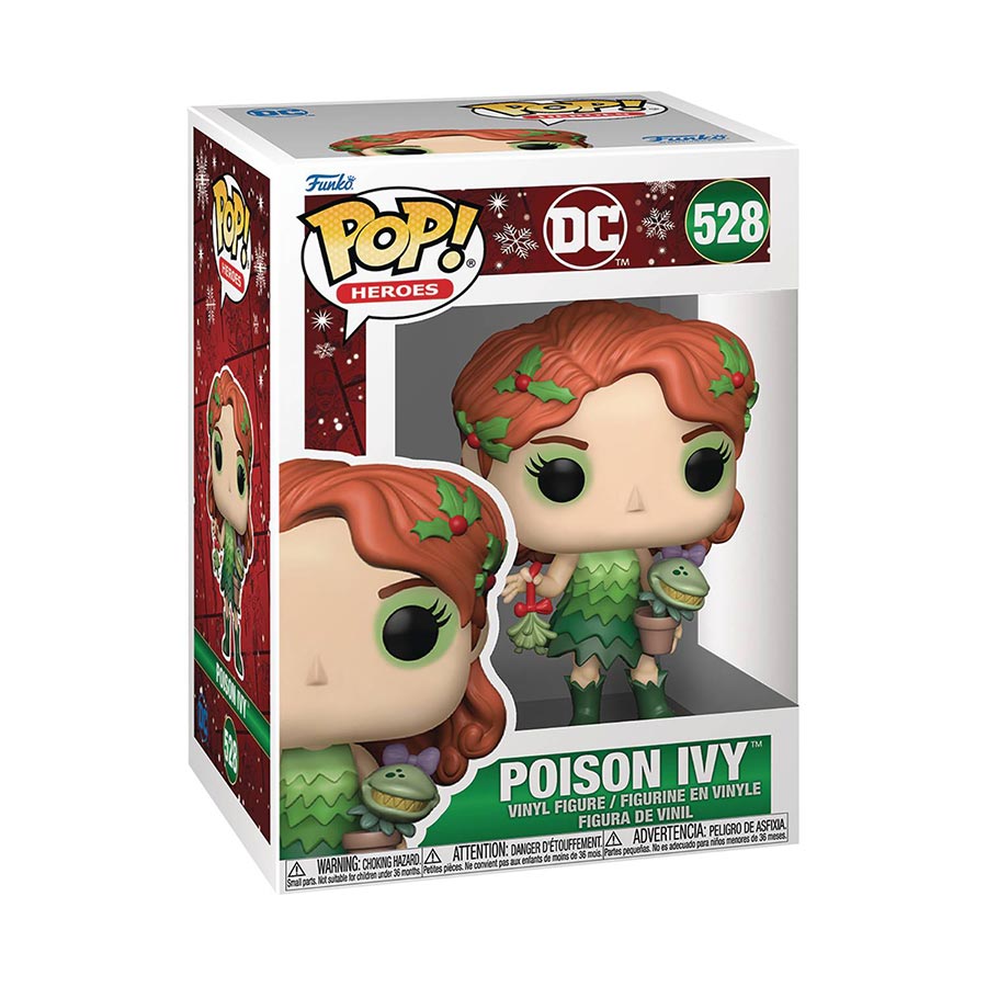 POP Heroes DC Comics Holiday 2024 Poison Ivy Vinyl Figure