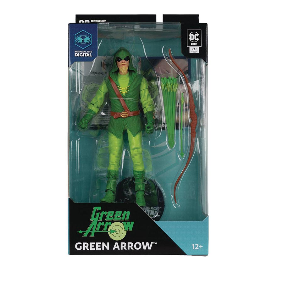 DC Multiverse Digital 7-Inch Action Figure Wave 2 - Green Arrow (Longbow Hunter)