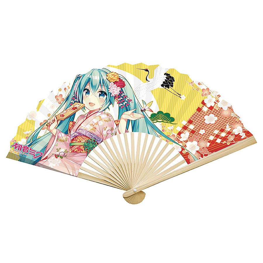 Hatsune Miku & Kagamine Twins Kimono Fan