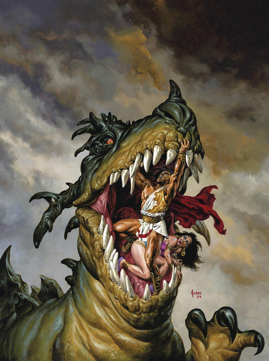 Savage Sword Of Conan Vol 2 #5 Cover C Variant Joe Jusko Virgin Cover