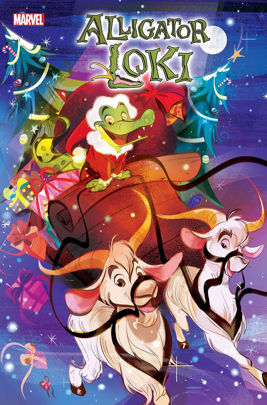 Alligator Loki Holiday Special #1 (One Shot) Cover B Variant Nicoletta Baldari Cover