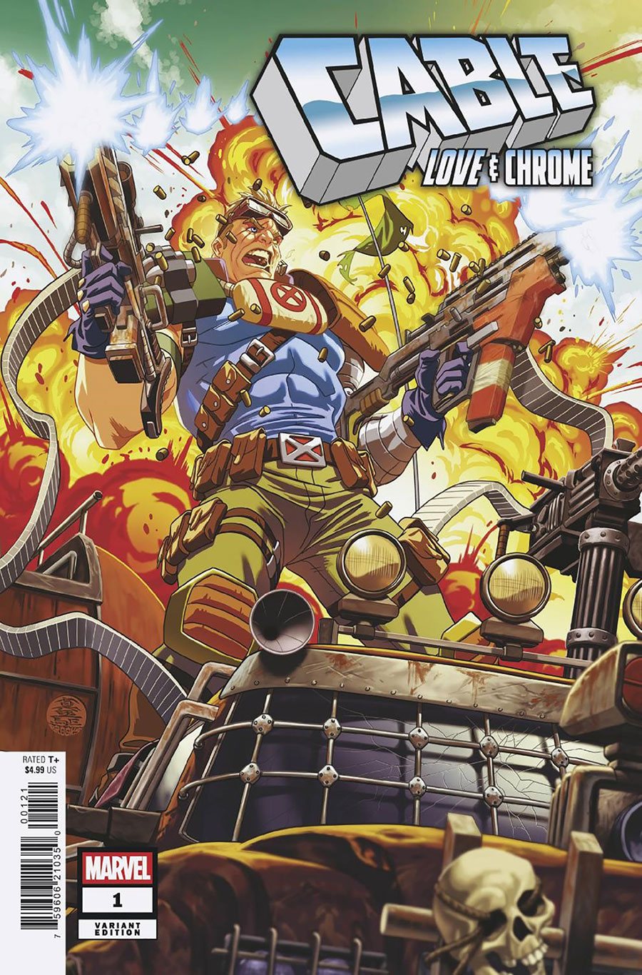 Cable Love And Chrome #1 Cover B Variant Mark Brooks Cover