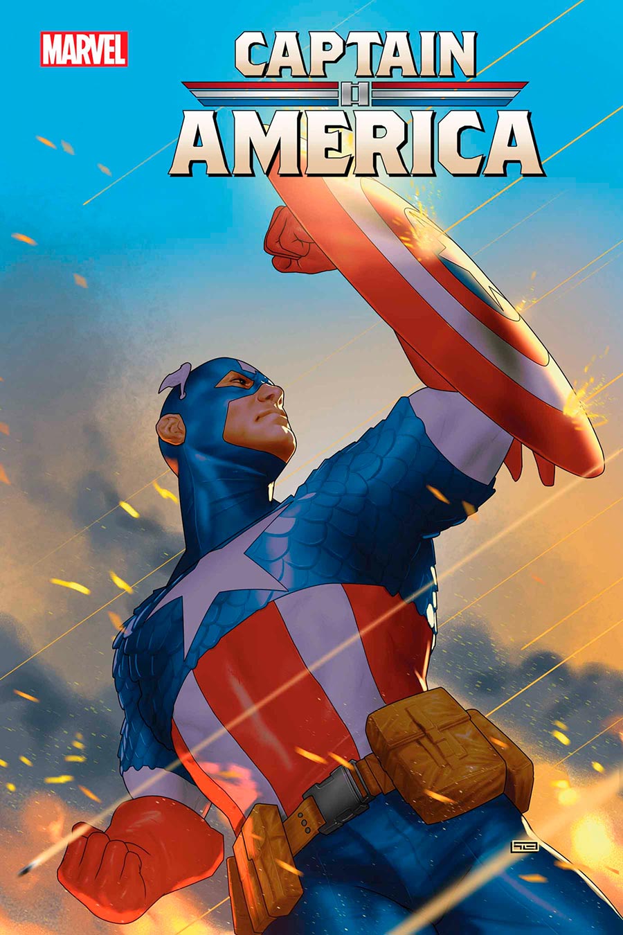 Captain America Vol 10 #16 Cover A Regular Taurin Clarke Cover