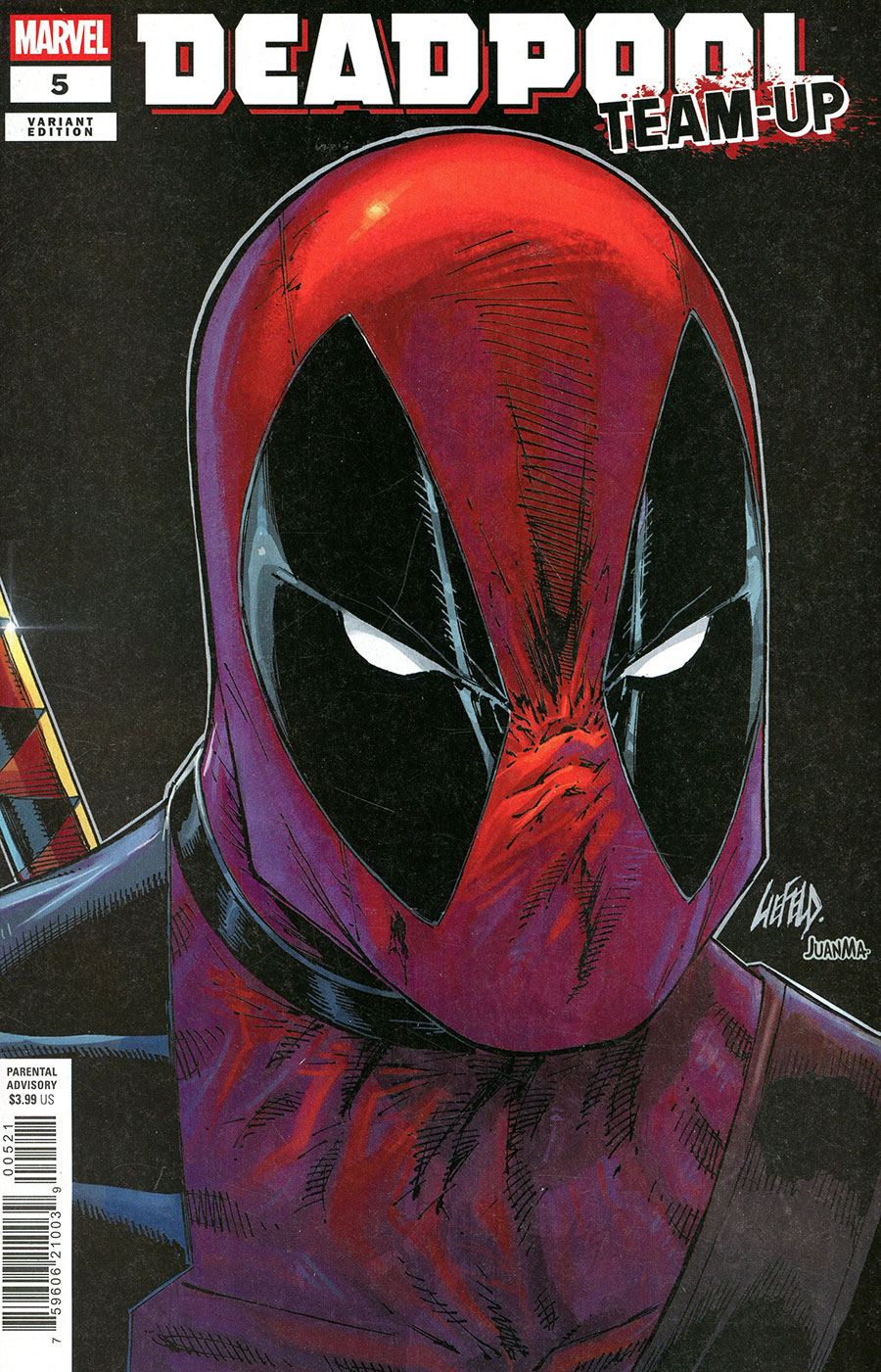 Deadpool Team-Up Vol 2 #5 Cover B Variant Rob Liefeld Cover (Limit 1 Per Customer)