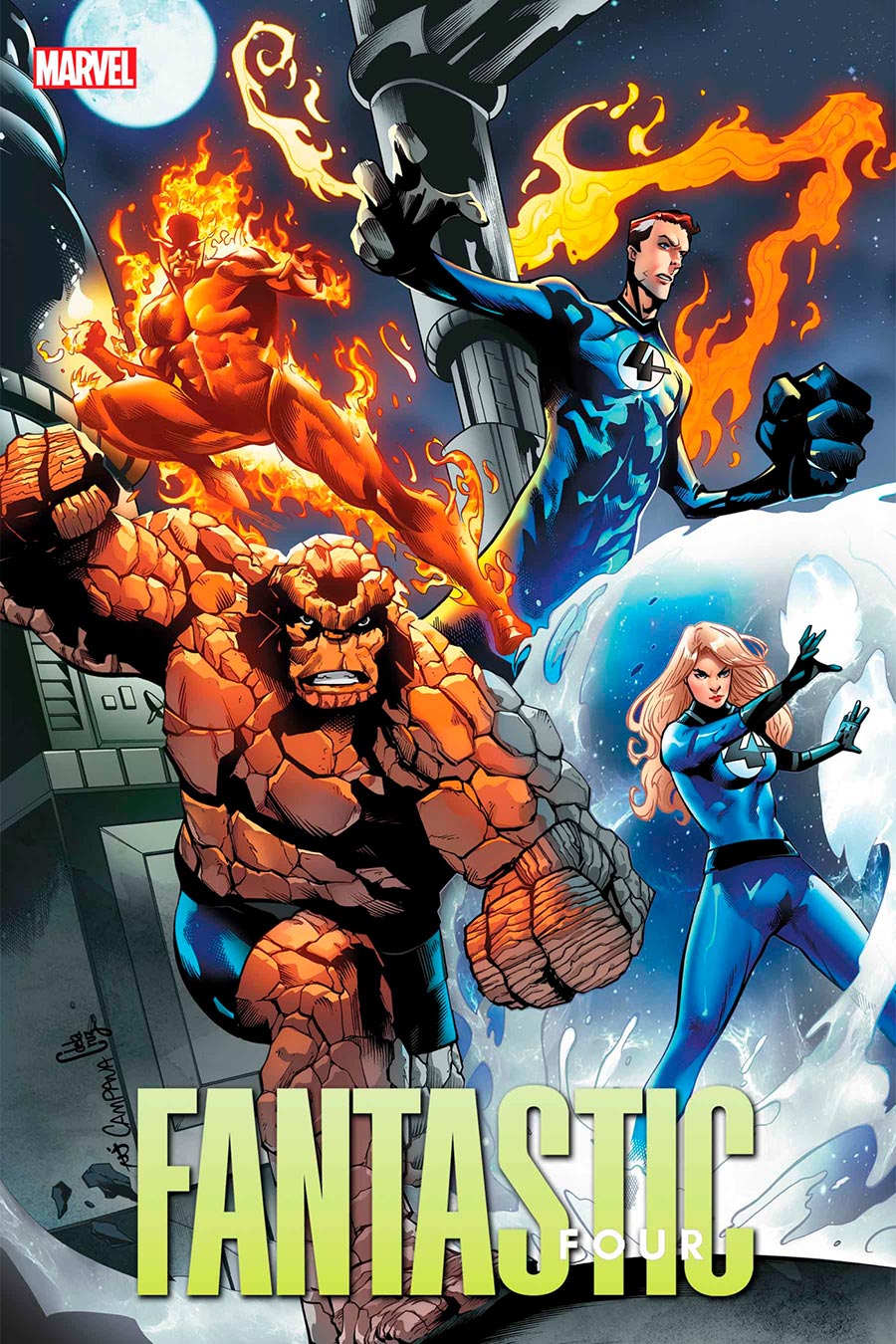 Fantastic Four Vol 7 #27 Cover D Variant Chris Campana Cover