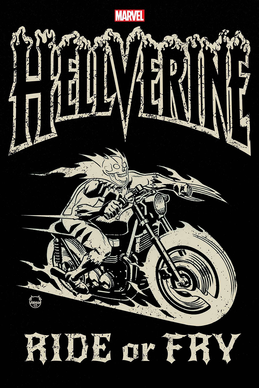 Hellverine Vol 2 #1 Cover C Variant Dave Johnson Cover