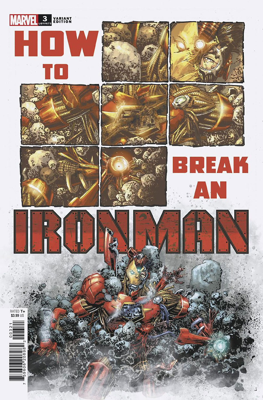 Iron Man Vol 7 #3 Cover C Variant Whilce Portacio Cover