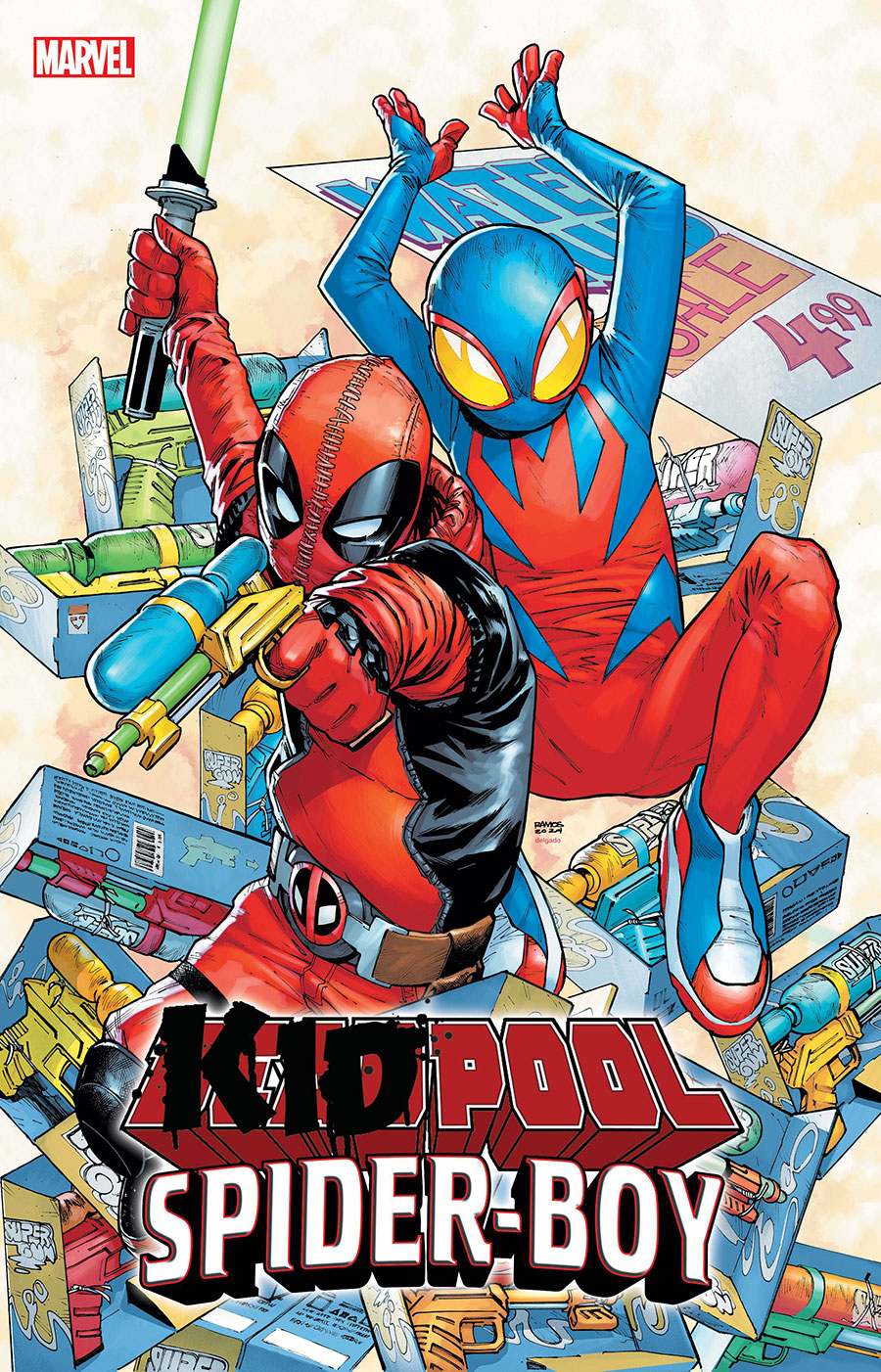 Kidpool & Spider-Boy #1 (One Shot) Cover A Regular Salvador Larroca Cover