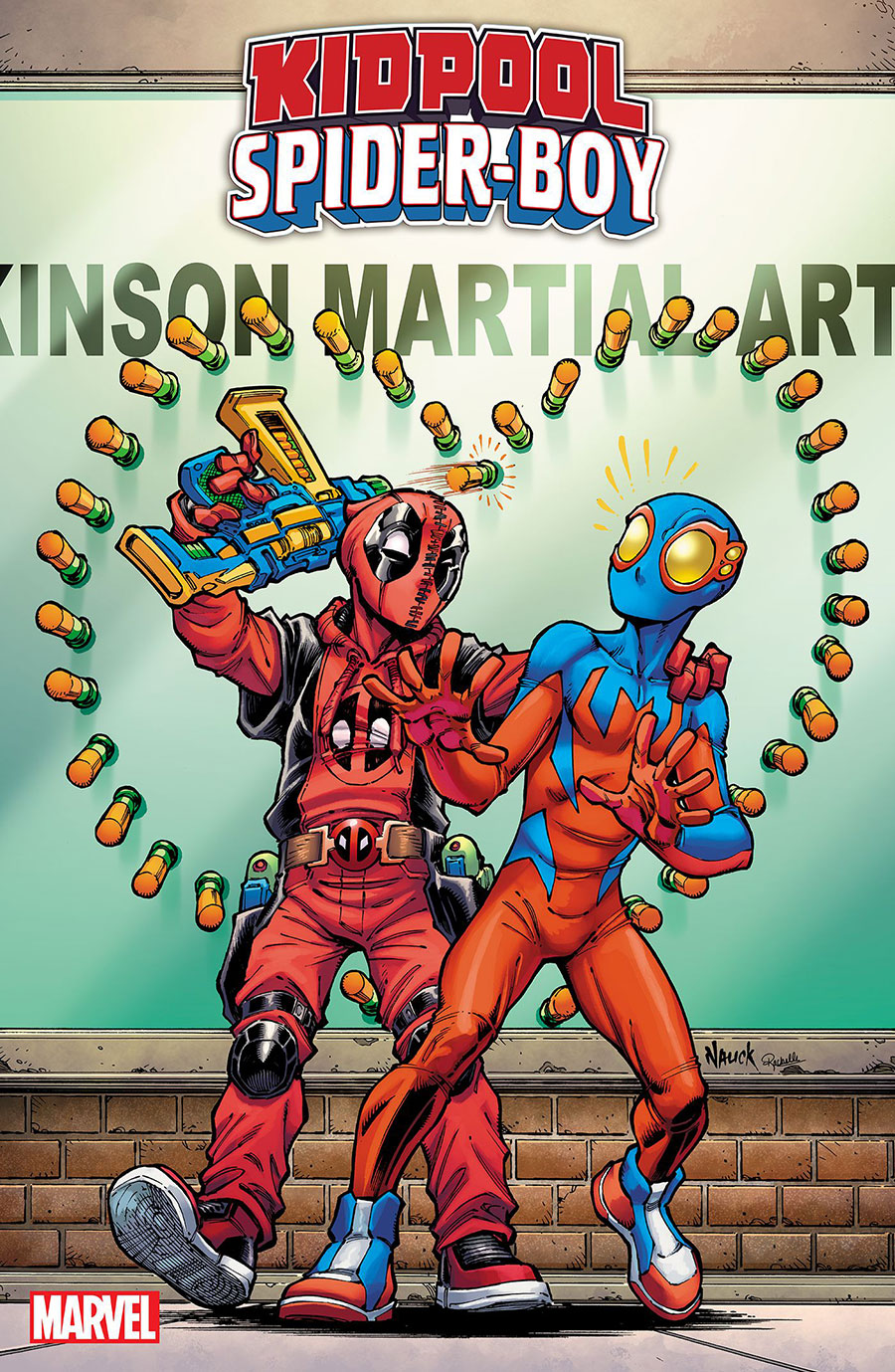 Kidpool & Spider-Boy #1 (One Shot) Cover B Variant Todd Nauck Cover