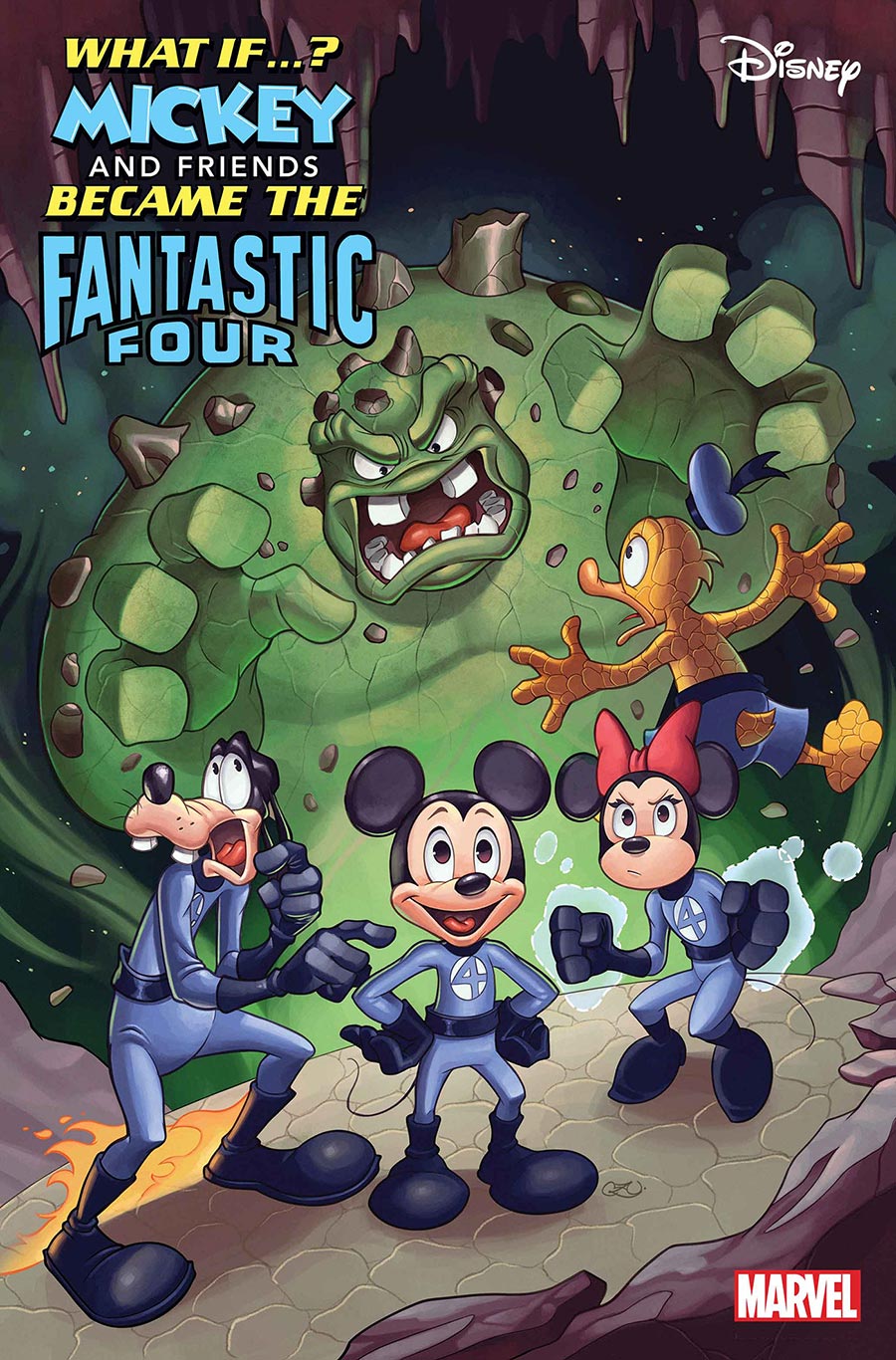 Marvel & Disney What If Mickey And Friends Became The Fantastic Four #1 (One Shot) Cover B Variant Chrissie Zullo Cover