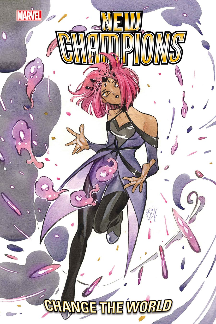 New Champions #1 Cover F Variant Peach Momoko Cover