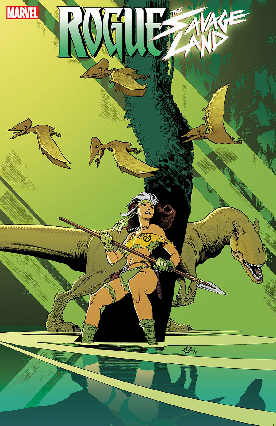 Rogue The Savage Land #1 Cover E Variant Olivier Vatine Cover